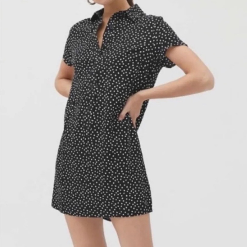 Urban Outfitters Button Down Polka Dot Dress